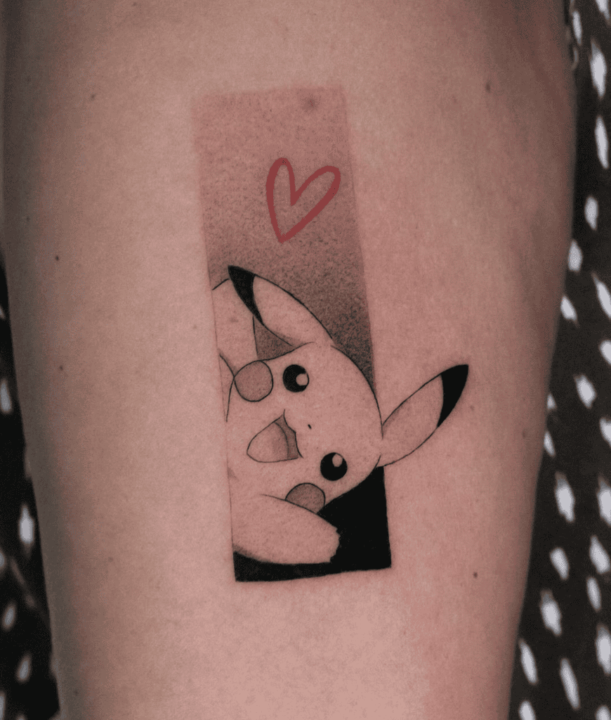 Pikachu Frame Pokémon Tattoo