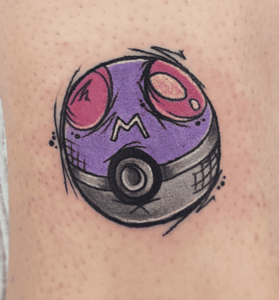 Pokéball Master Pokémon Tattoo