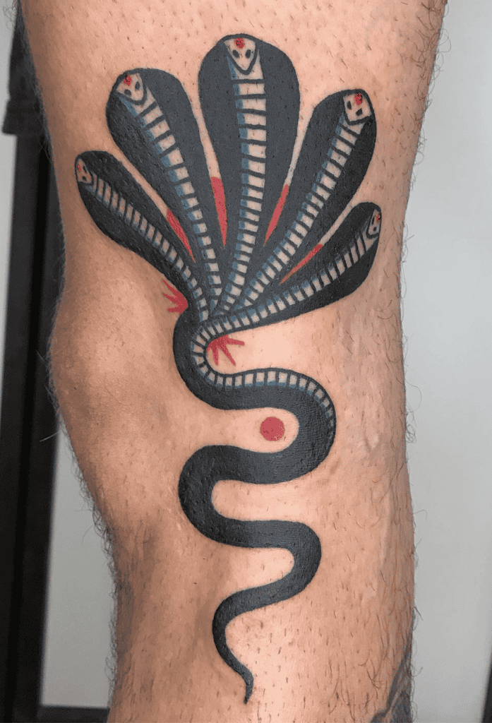 Shesha Hindu Mythology Tattoo