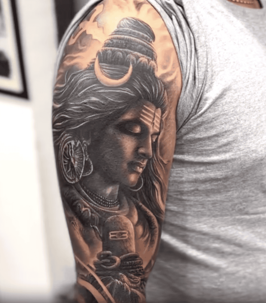 Shiva Deity Hindu Mythology Tattoo