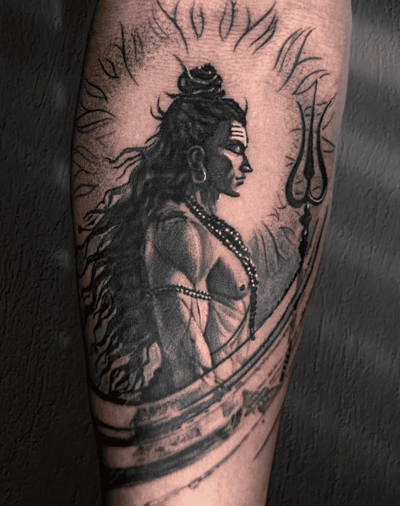 Shiva God Hindu Mythology Tattoo