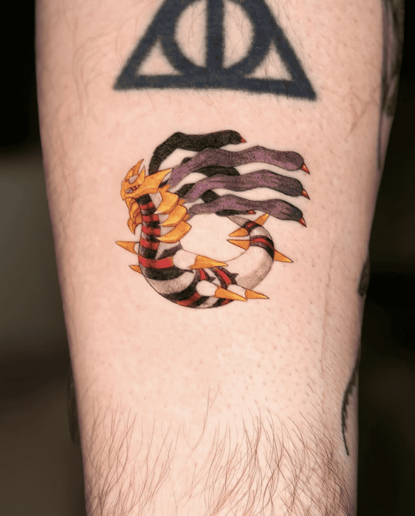Sinnoh Giratina Pokémon Tattoo
