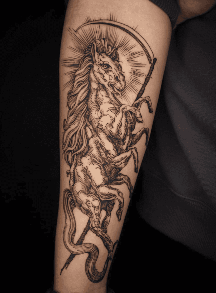 Sleipnir Norse Mythology Tattoo