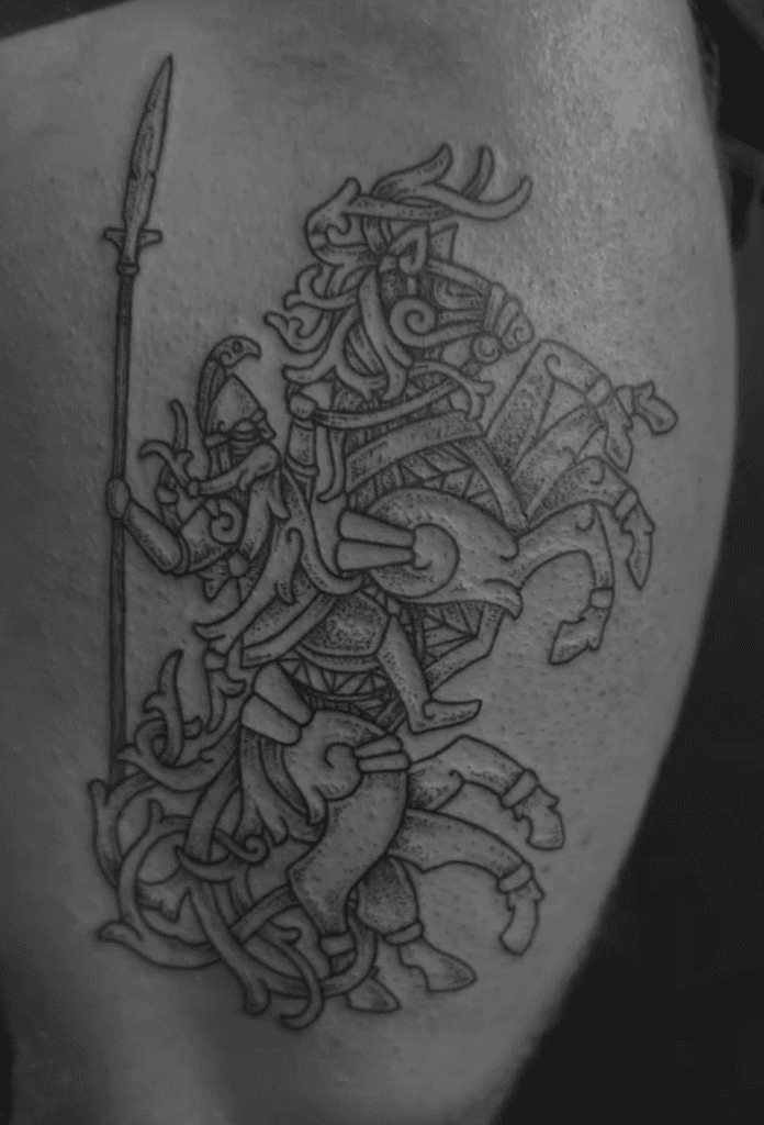 Sleipnir Odin Norse Mythology Tattoo