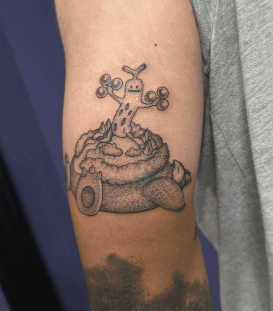 Snorlax Sudowoodo Gigantamax Pokémon Tattoo