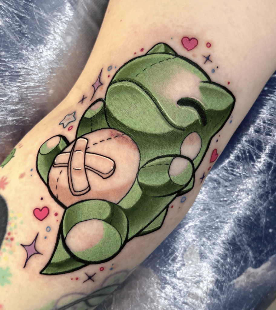 Substitute Plush Pokémon Tattoo