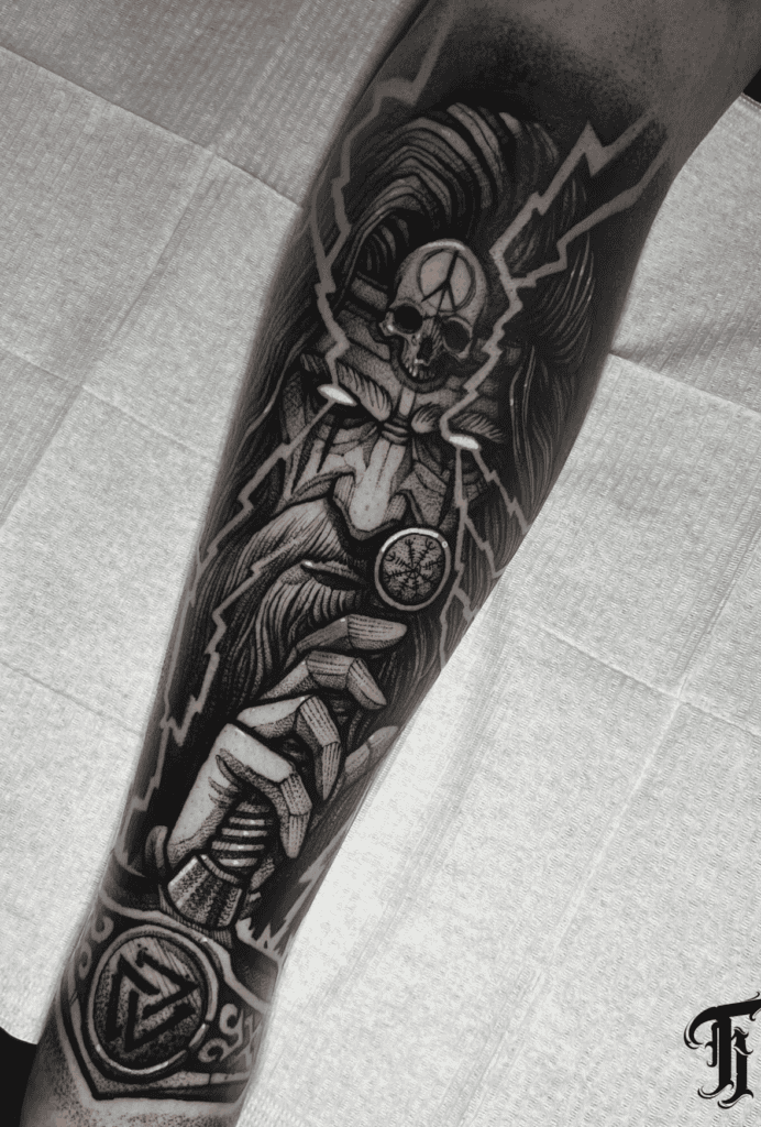 Thor Norse Mythology Tattoo