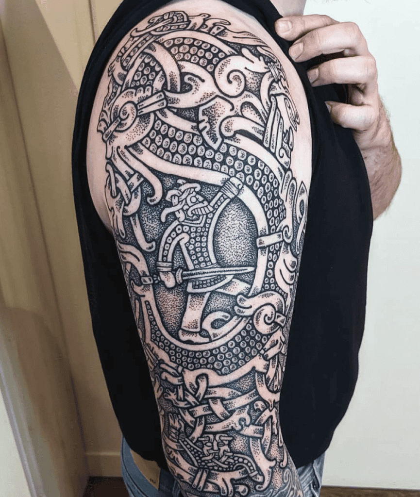 Týr God Norse Mythology Tattoo