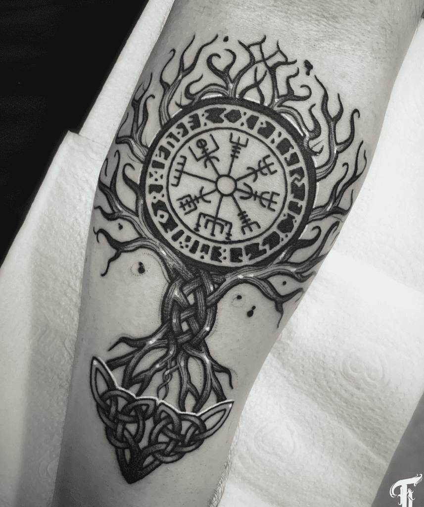 Yggdrasil Sveg Norse Mythology Tattoo