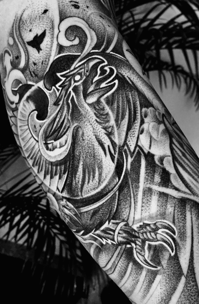 Ziz Christian Mythology Tattoo