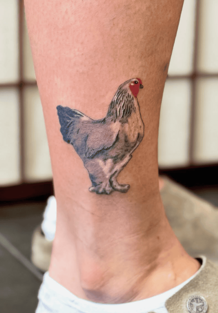 Brahma Chicken Tattoo