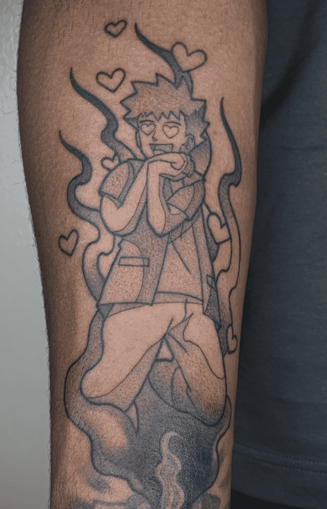 Brock Pokémon Anime Tattoo