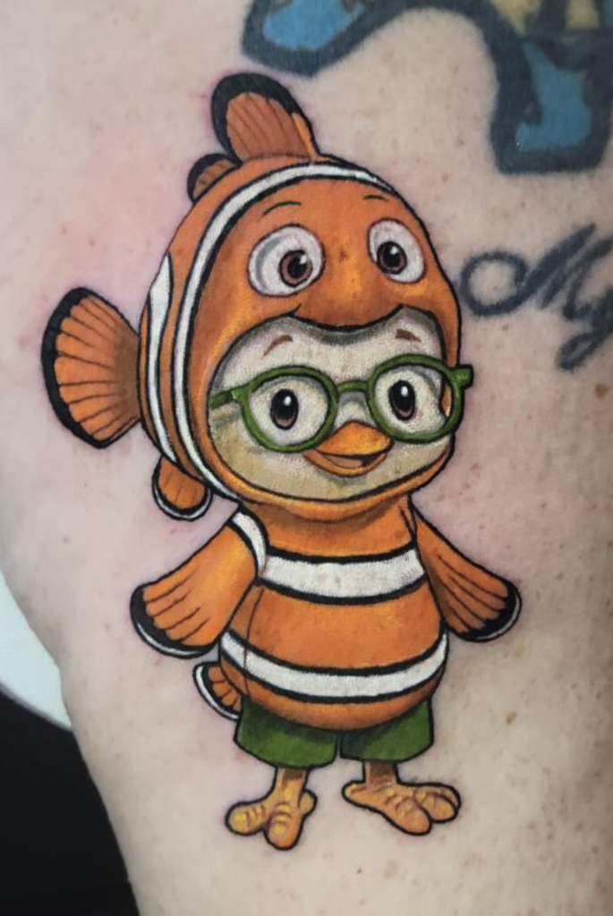 Chicken Little Nemo Tattoo