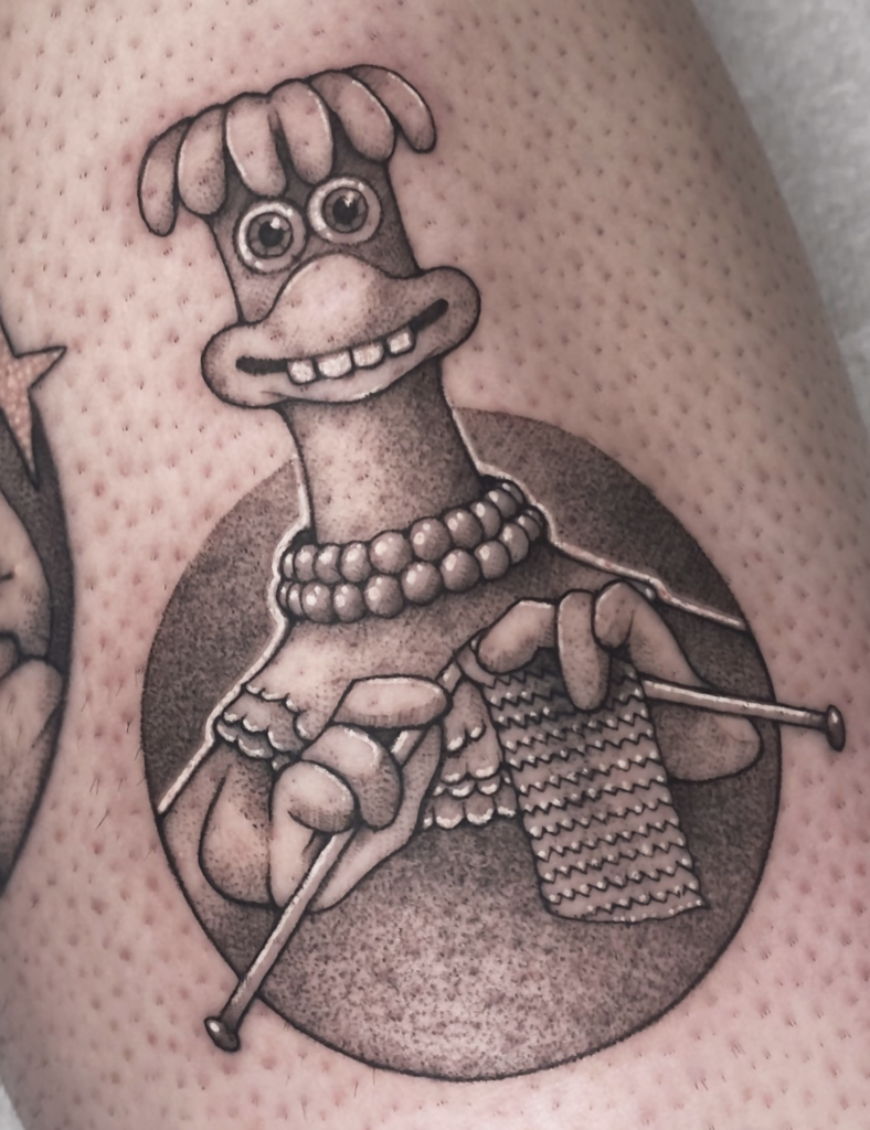 Chicken Run Babs Tattoo