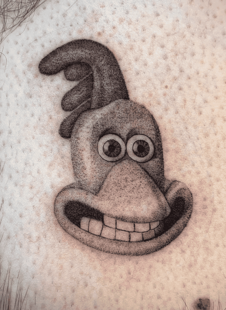 Chicken Run Rocky Tattoo