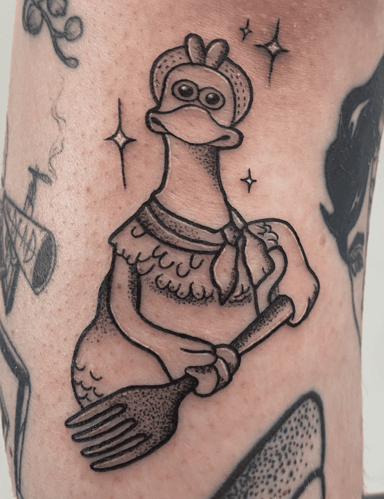 Chicken Run Tattoo
