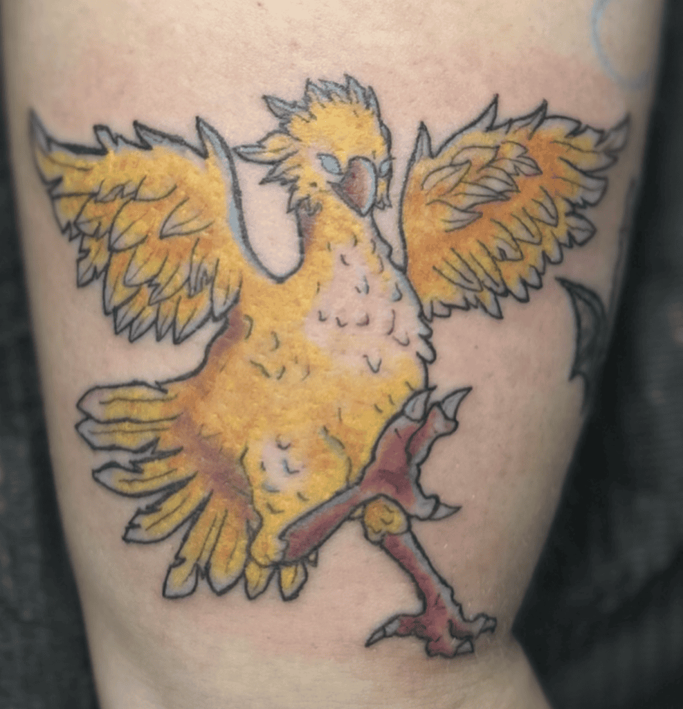 Chocobo Chicken Tattoo