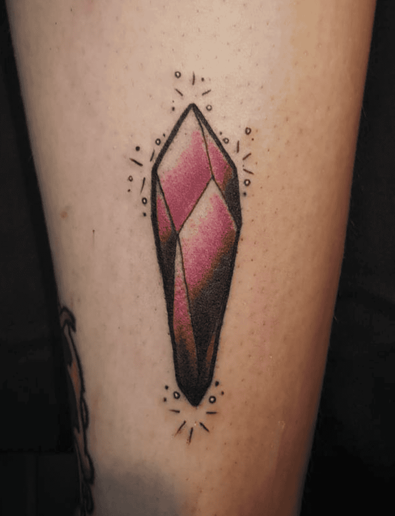 Crystal Shiny Crash Bandicoot Tattoo