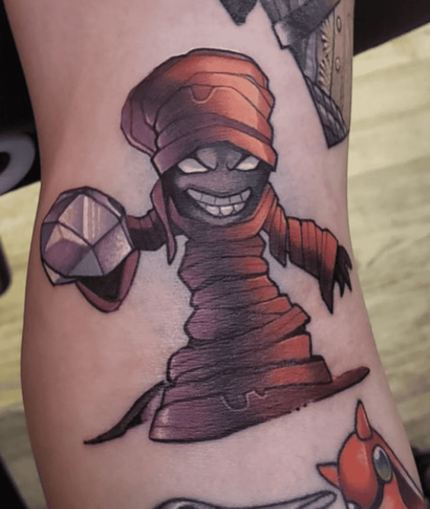 Egg Thief Red Spyro Tattoo