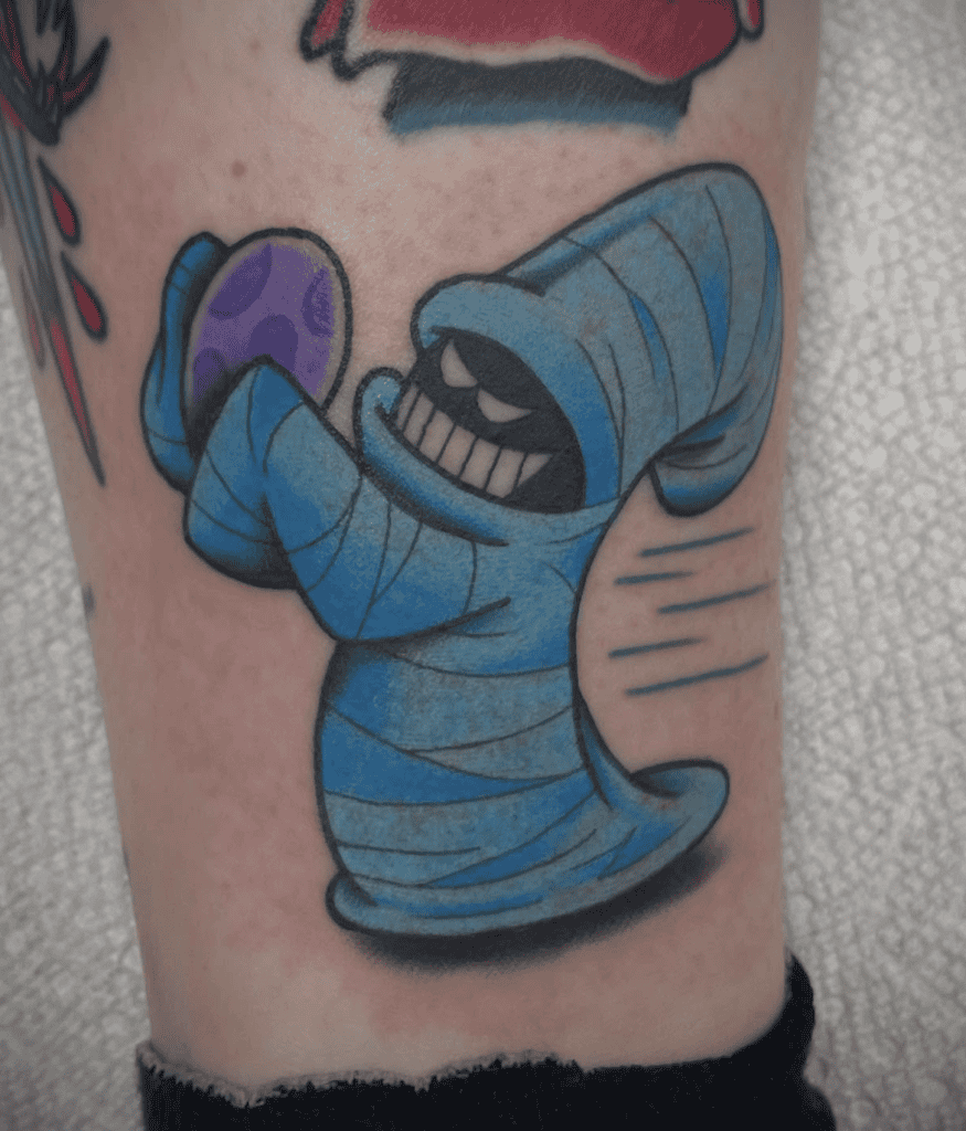 Egg Thief Running Spyro Tattoo
