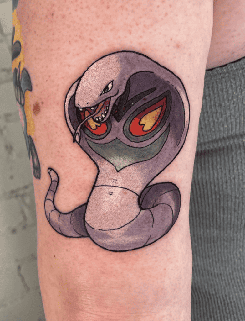 Jesse’s Arbok Pokémon Anime Tattoo