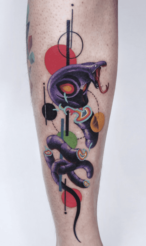 Jesse’s Arbok Style Pokémon Anime Tattoo