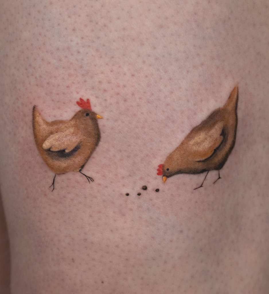 Miscellaneous Chicken Tattoos