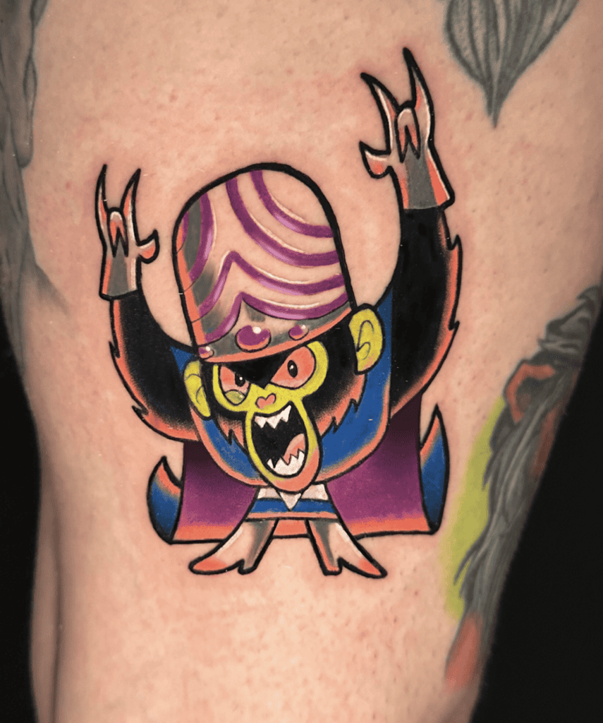 Mojo Jojo Ape Tattoo