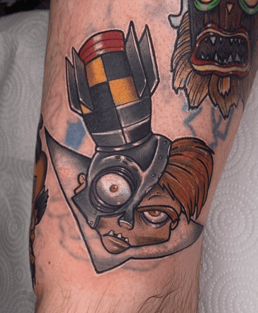 N. Gin Crash Bandicoot Tattoo