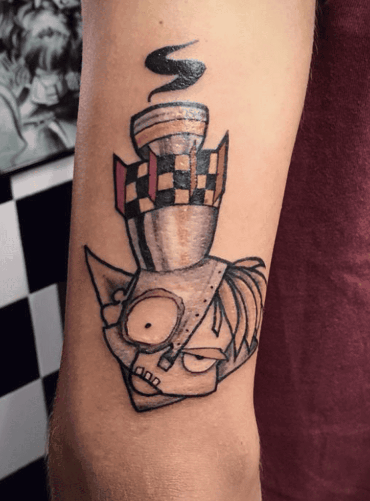 N. Gin Rocket Crash Bandicoot Tattoo