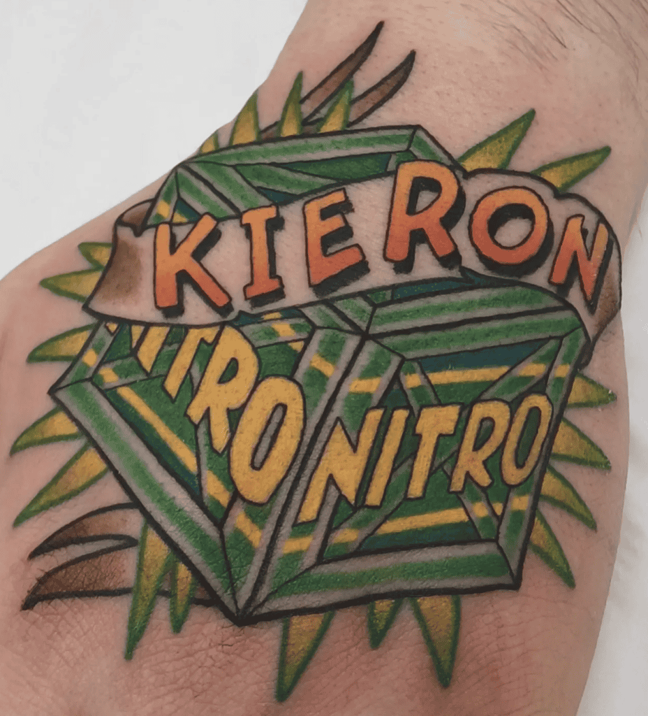Nitro Box Crate Crash Bandicoot Tattoo