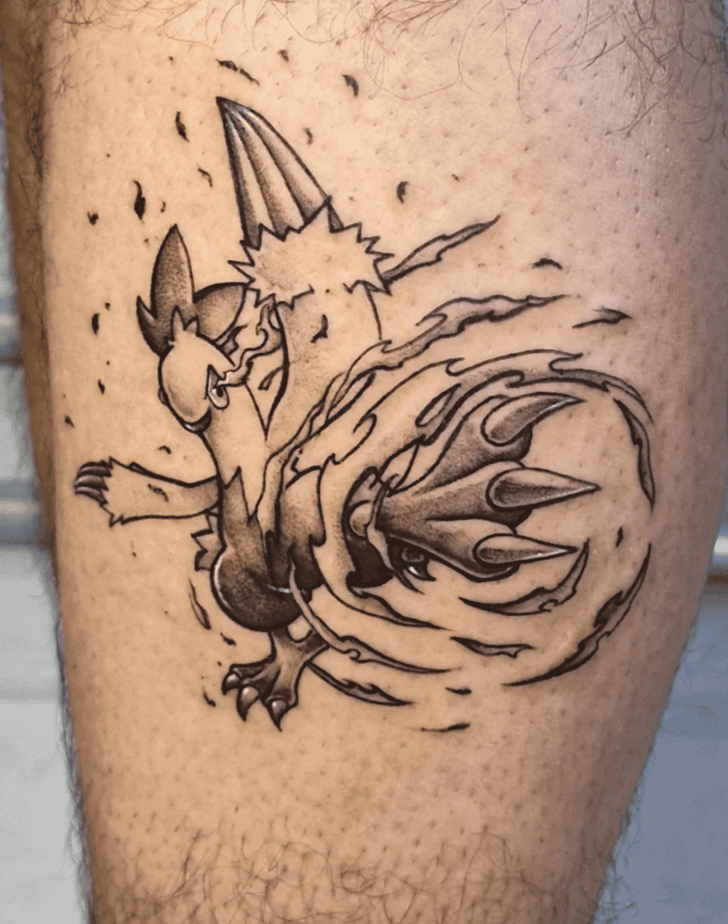Pokémon Combusken Chicken Tattoo