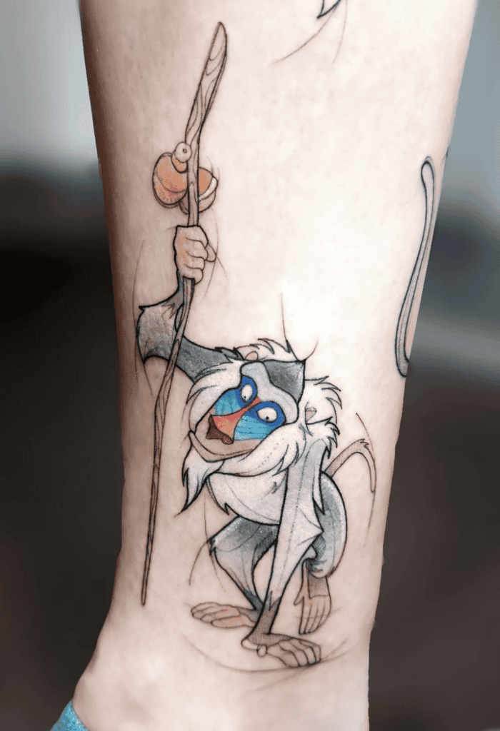Rafiki Monkey Tattoo