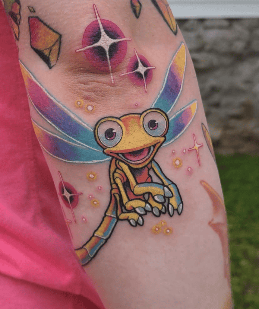 Sparx Shine Spyro Tattoo