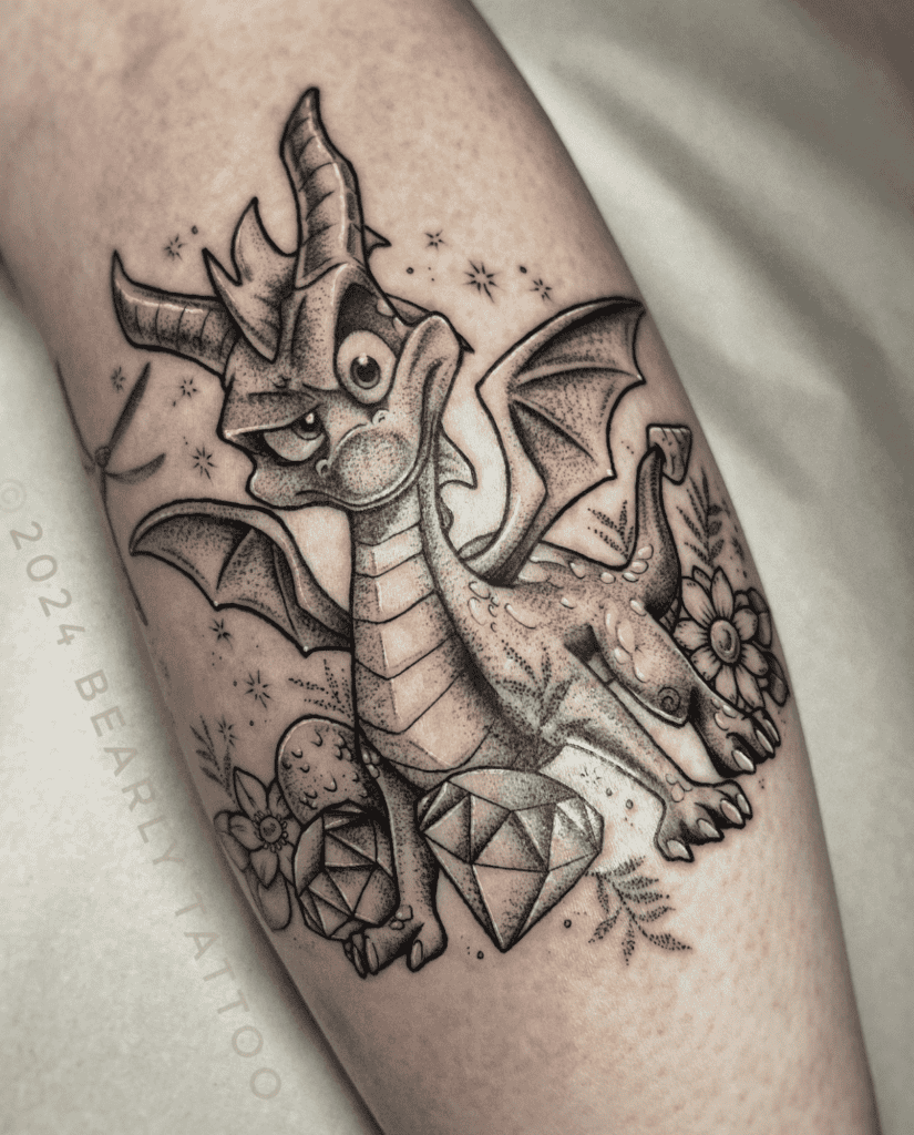 Spyro Stance Tattoo