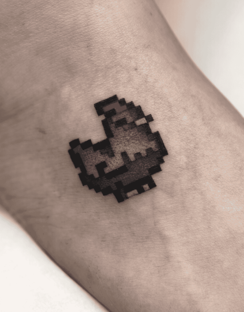 Stardew Valley Chicken Tattoo