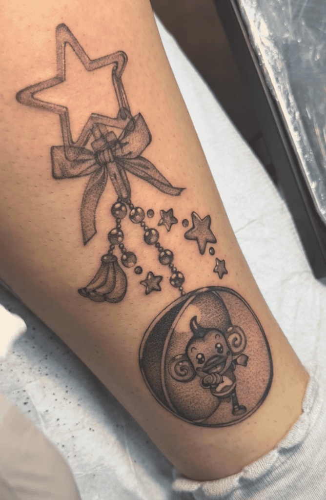 Super Monkey Ball Pendant Monkey Tattoo