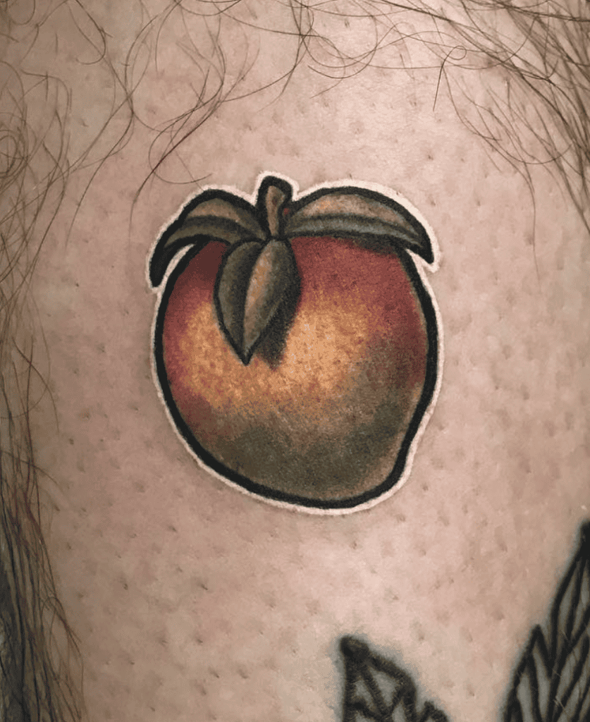 Wumpa Fruit Crash Bandicoot Tattoo