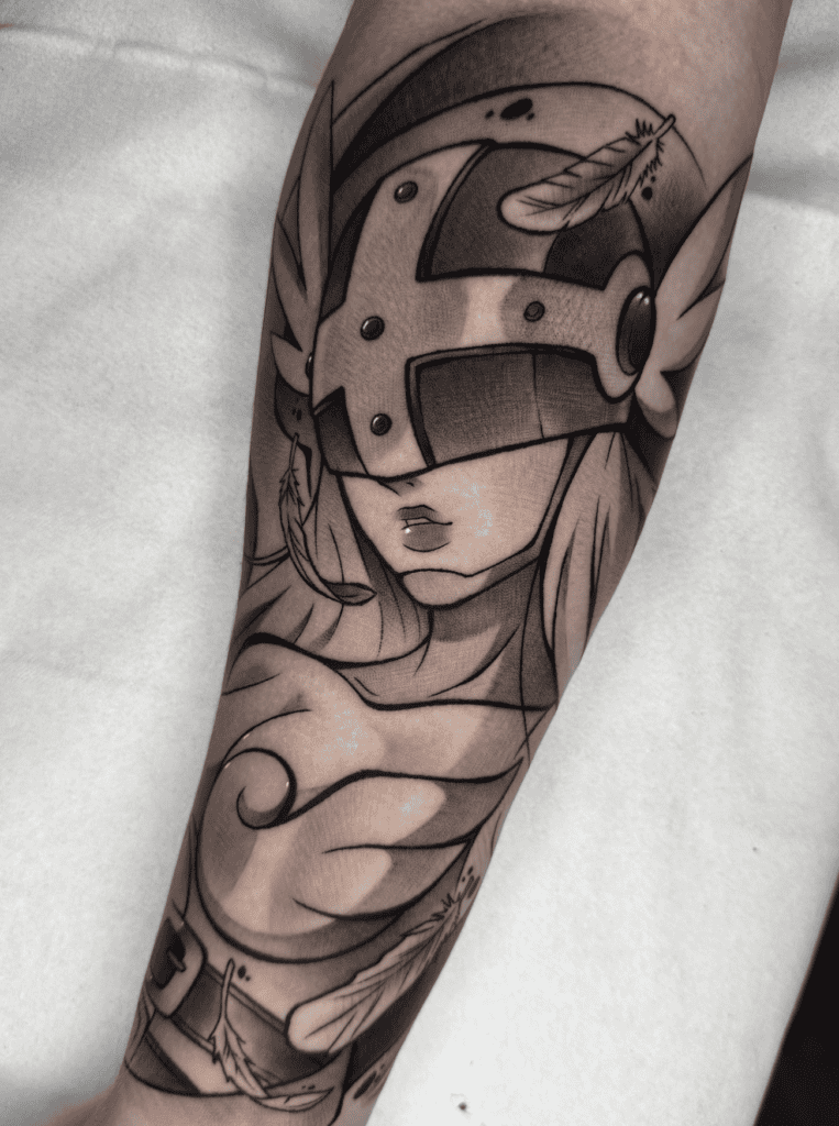 Angewoman Digimon Tattoo