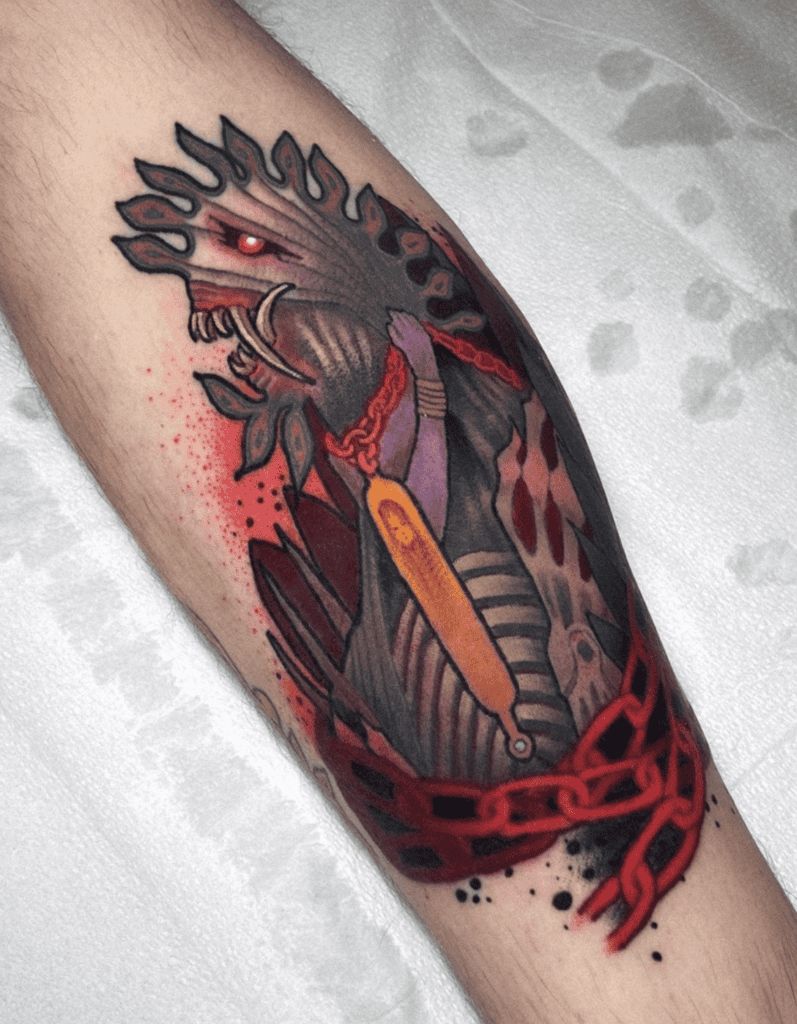Anima Colour Final Fantasy Tattoo