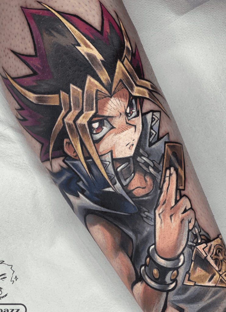 Atem Yu-Gi-Oh! Tattoo