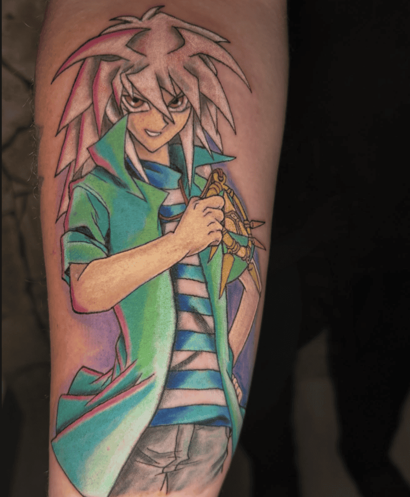 Bakura Ryou Yami Yu-Gi-Oh! Tattoo