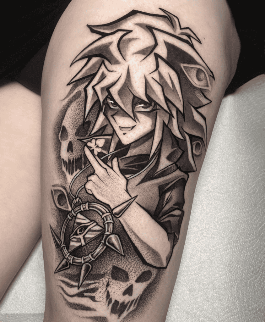 Bakura Ryou Yu-Gi-Oh! Tattoo