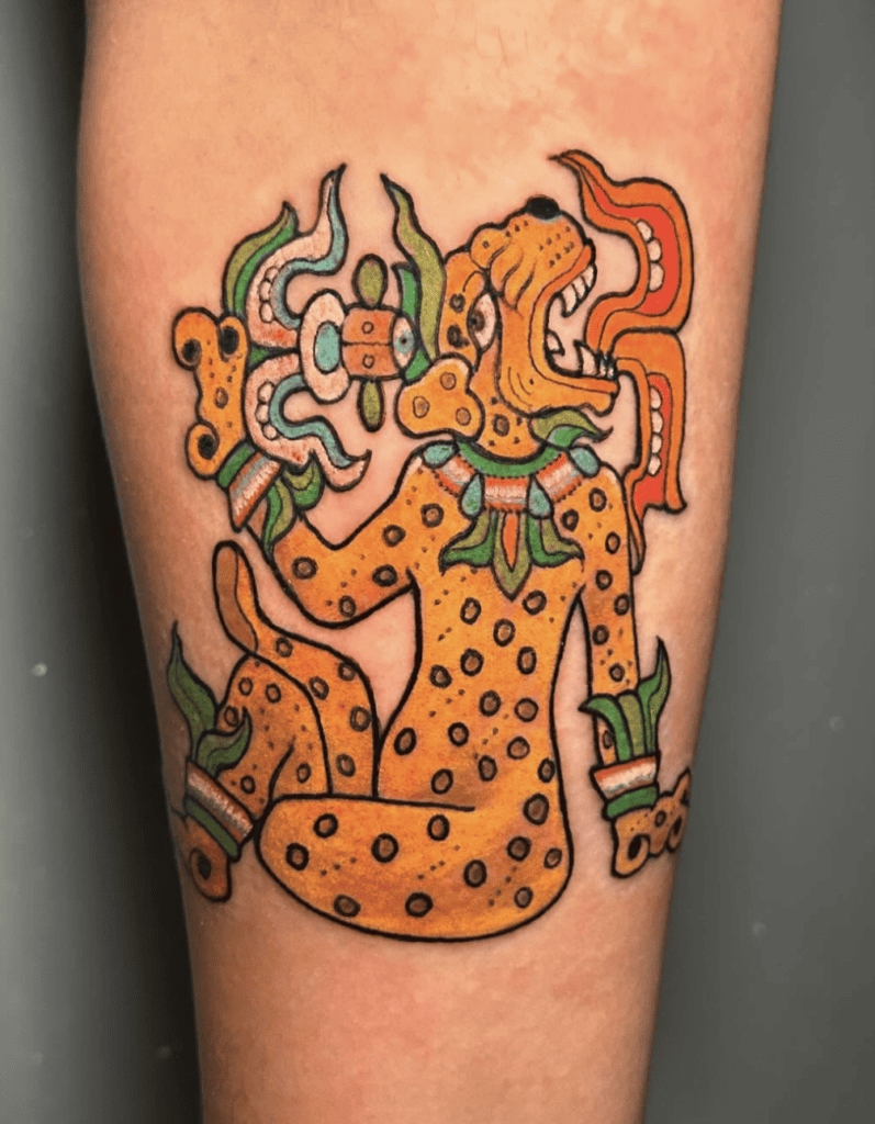 Balam Mayan Mythology Tattoo