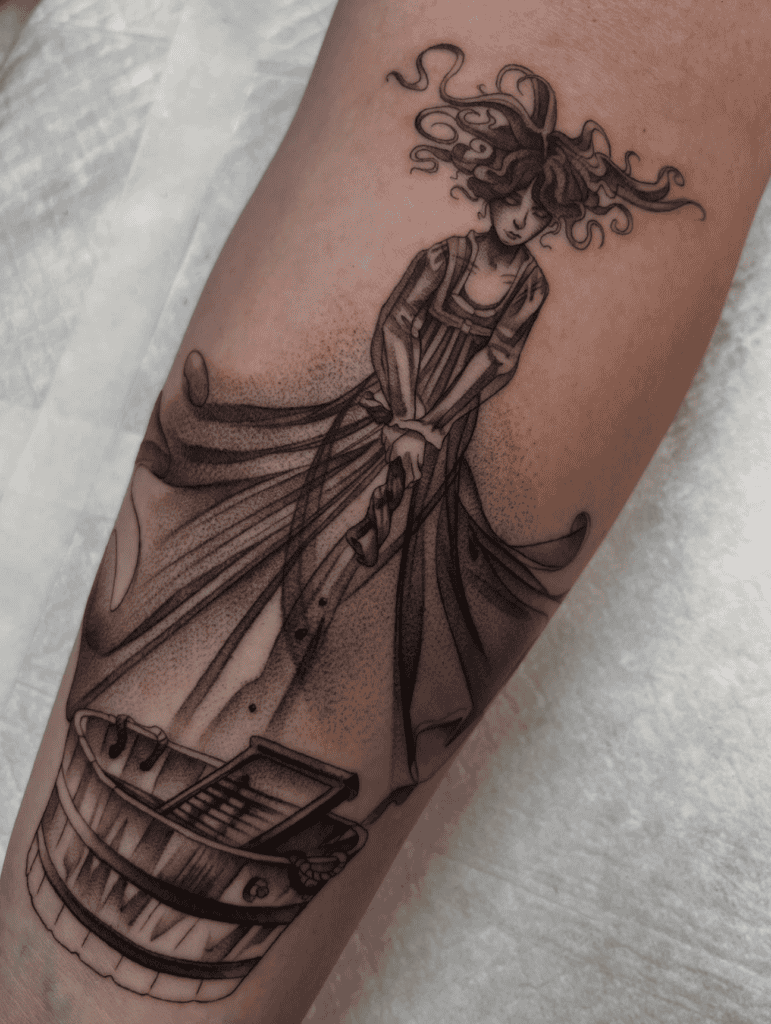 Banshee Clothes Celtic Mythology Tattoo