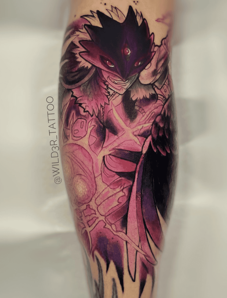 Beelzemon Power Digimon Tattoo