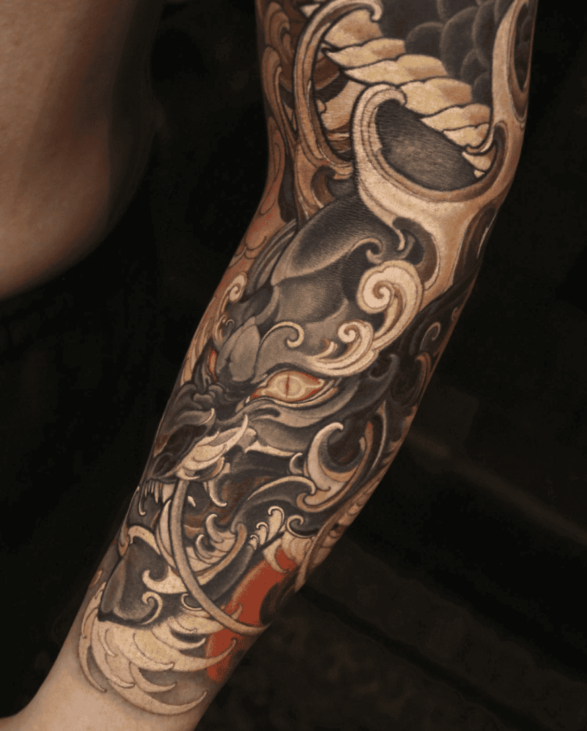 Black Dragon Tattoo
