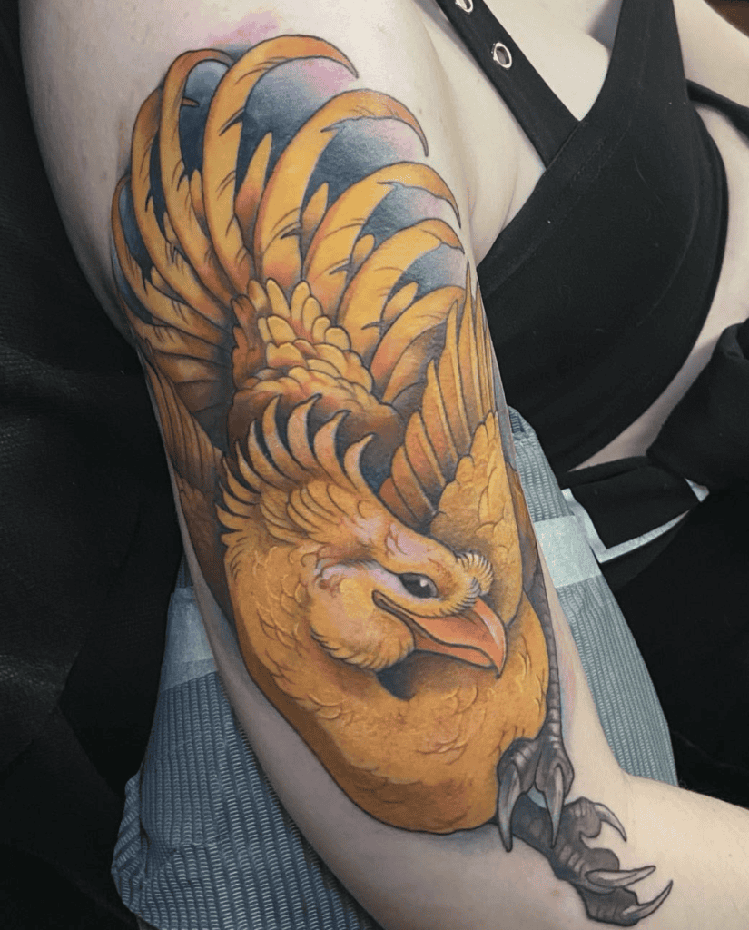 Chocobo Final Fantasy Tattoo