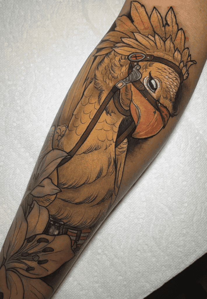 Chocobo Reigns Final Fantasy Tattoo