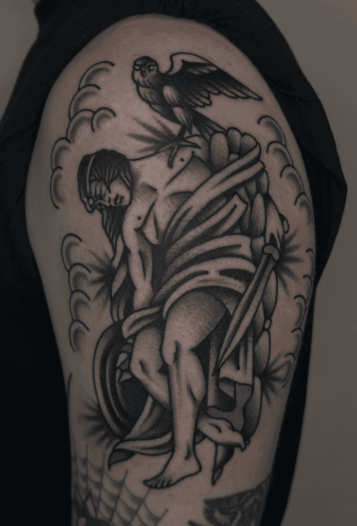 Cú Chulainn Celtic Mythology Tattoo